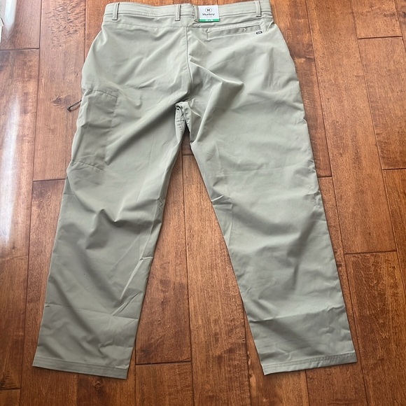 Hurley Olive Green Jet Set Tech men Pant Size 38x29 - Picture 10 of 10